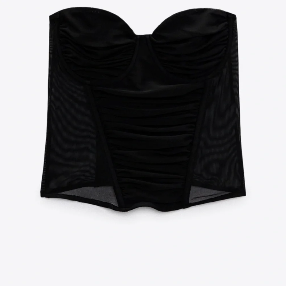 Zara TULLE CORSET AND LEGGINGS SET - Picture 4 of 9